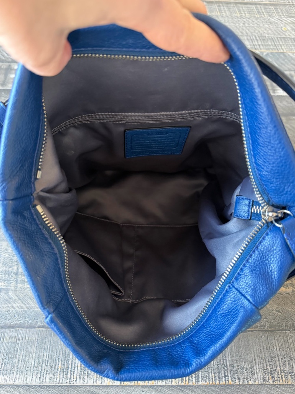 ❗️SOLD❗️Coach Madison Isabelle in Royal Blue - Picture 7 of 9